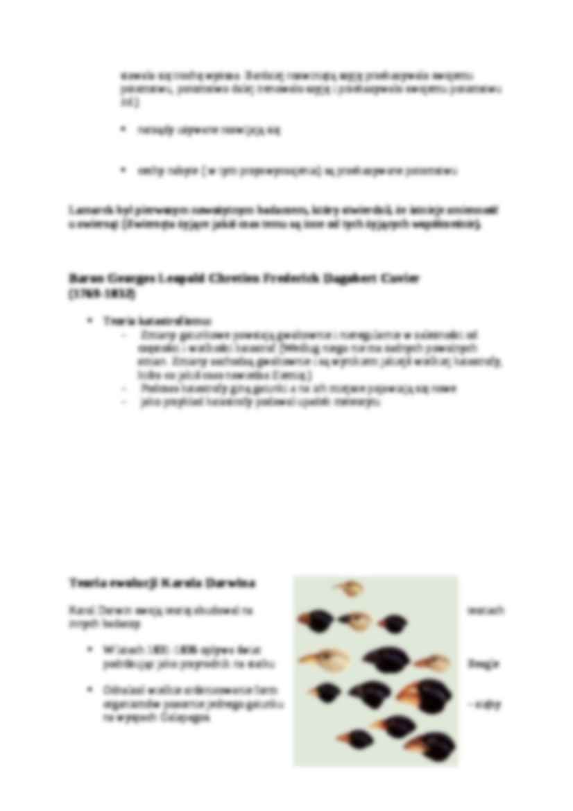 Teoria ewolucji - omówienie - strona 3