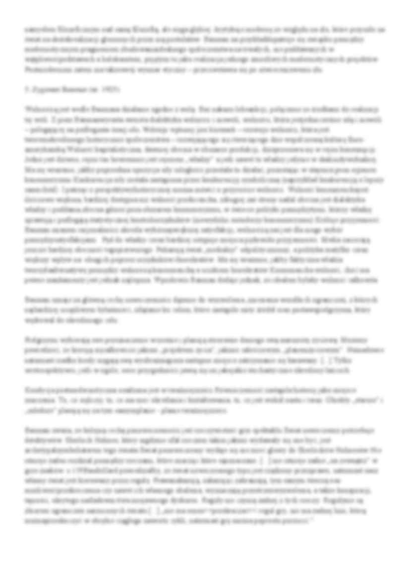 postmodernizm, bauman - omówienie - strona 2