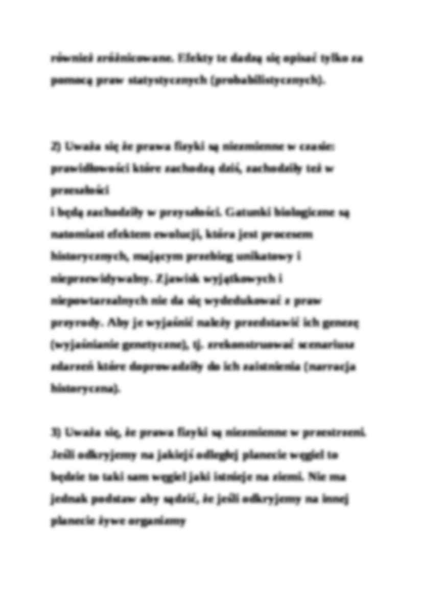 Filozofia nauk biologicznych - omówienie - strona 2