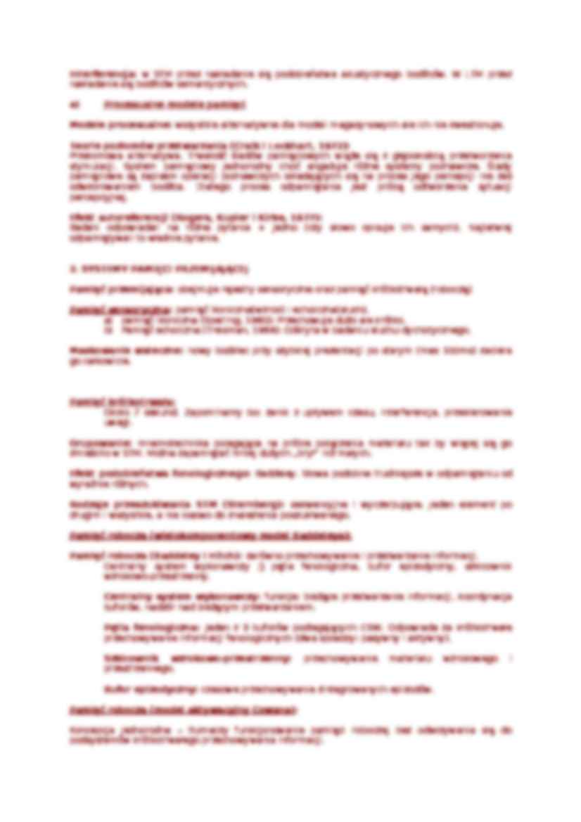 Pamięć - omówienie - strona 2