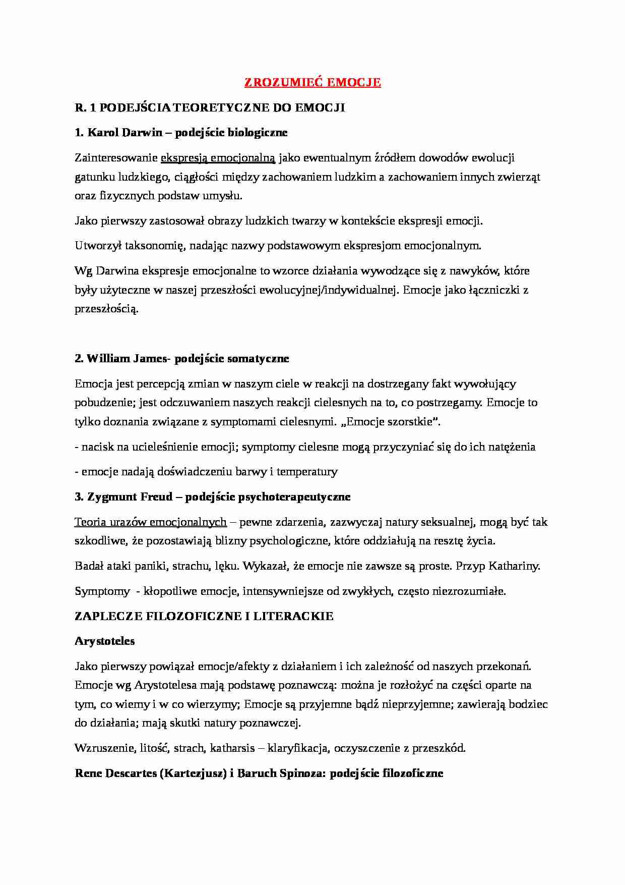 Zrozumieć emocje - omówienie - strona 1