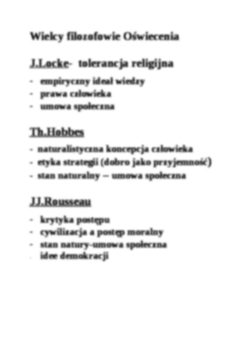 oświecenie - omówienie - strona 2