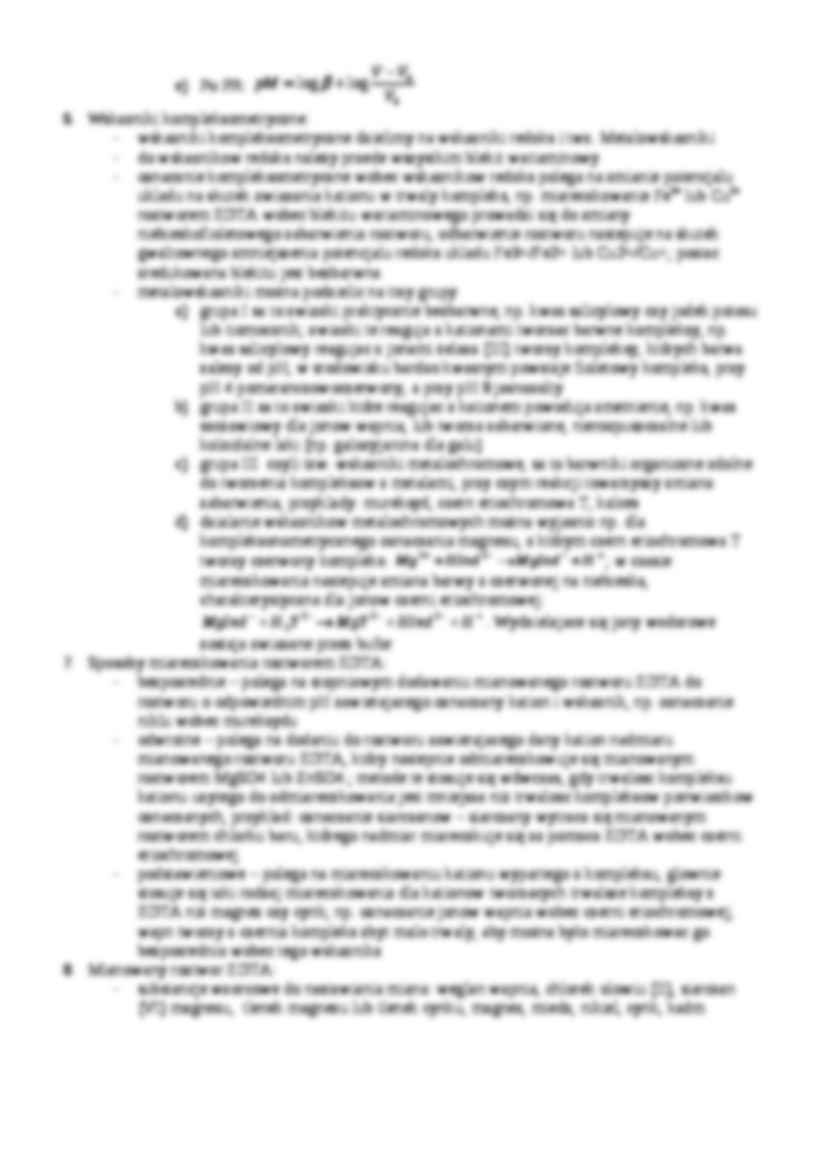 Kompleksometria - wykład - Budowa kompleksu - strona 3