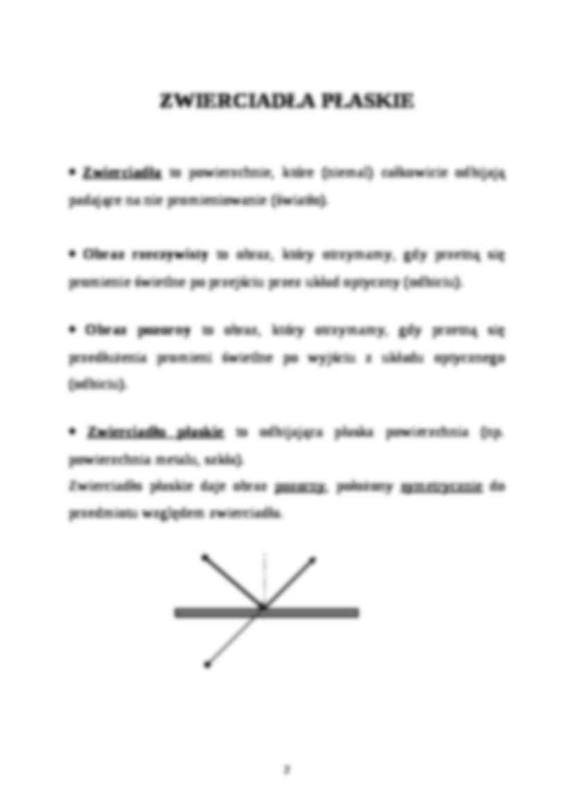 Wykład - optyka geometryczna - strona 2