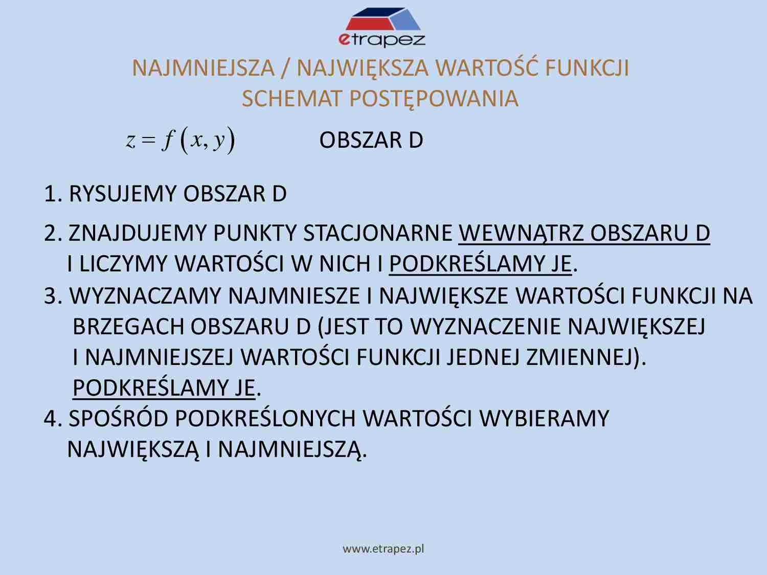 Wykład - funkcje wielu zmiennych - strona 1
