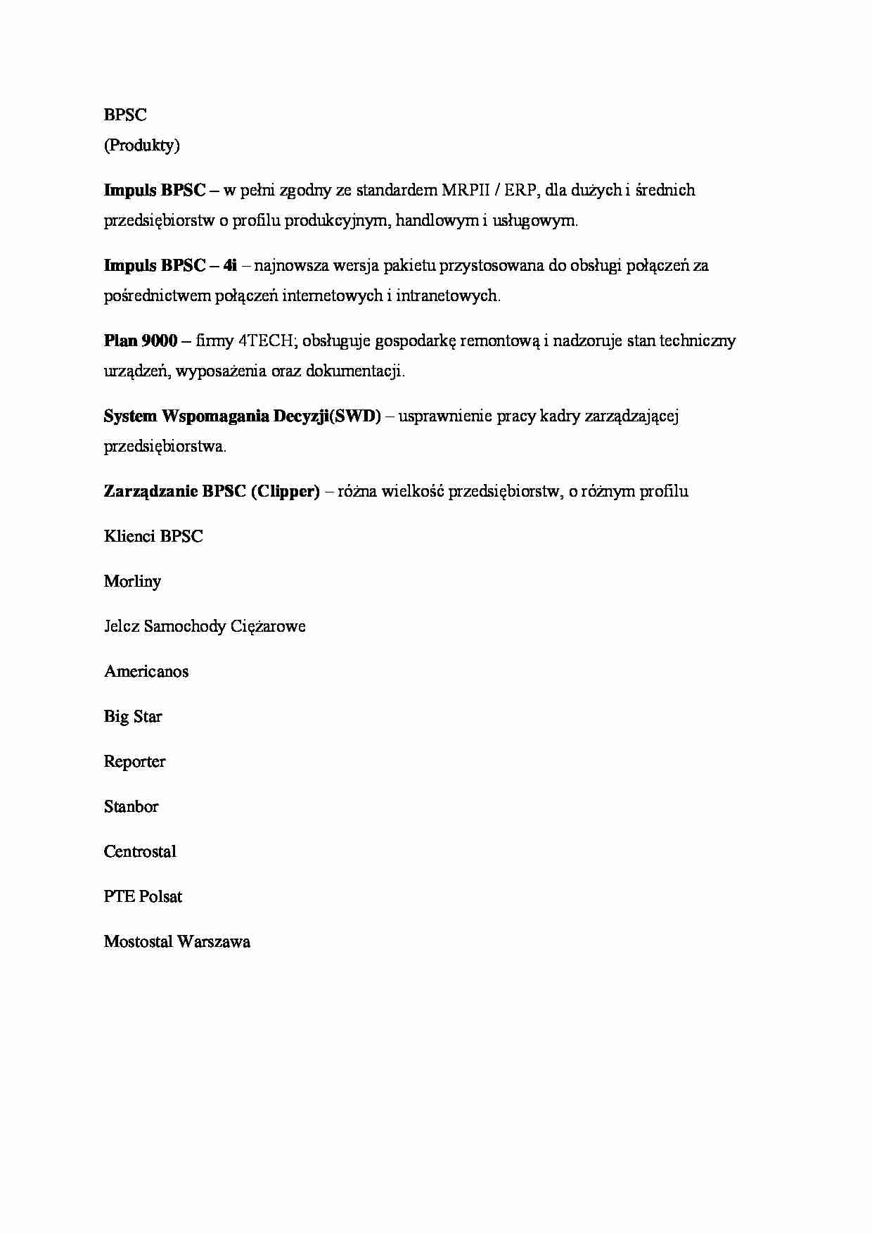 BPSC - omówienie - strona 1