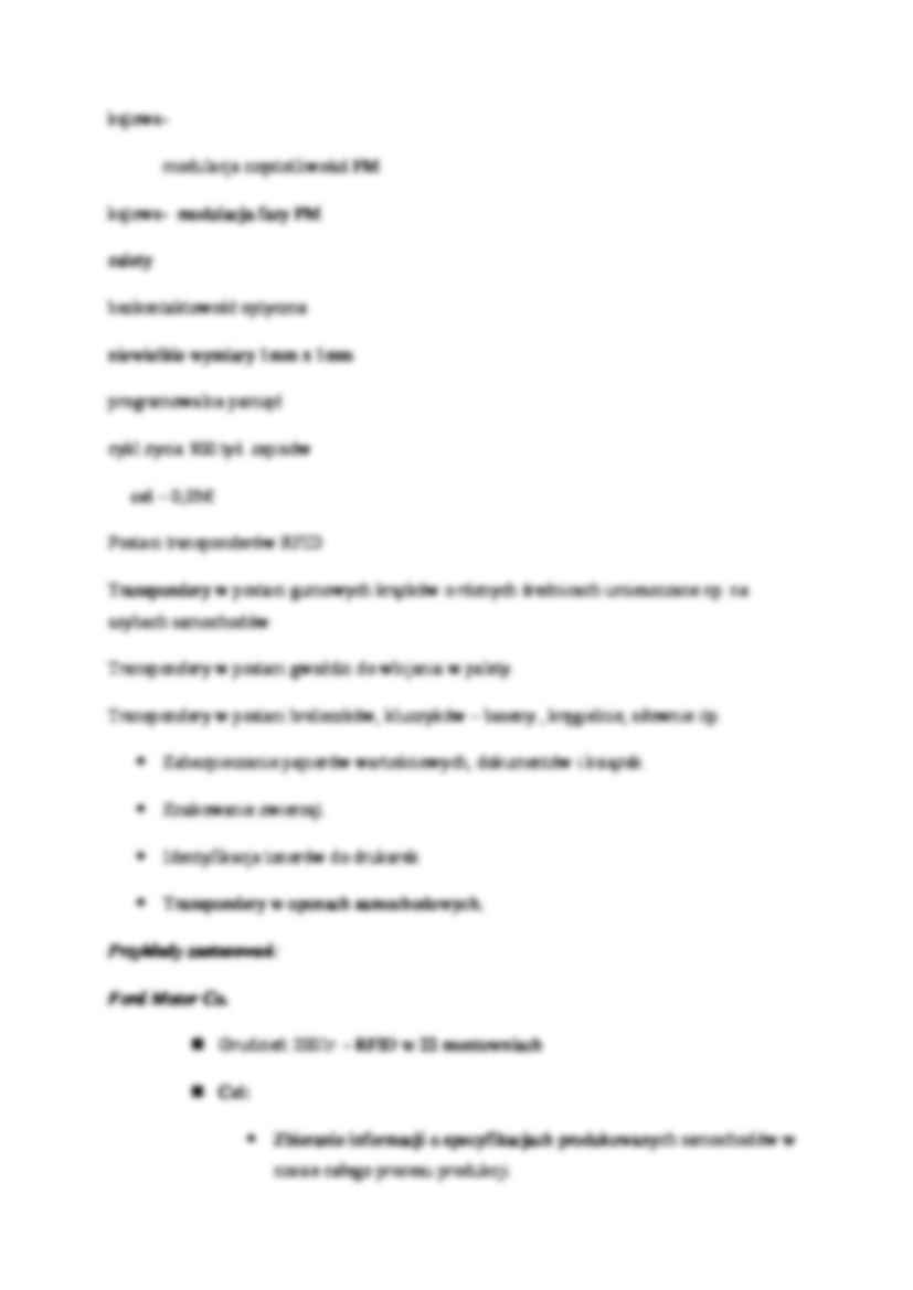 Identyfikatory radiowe RFID - omówienie - strona 2