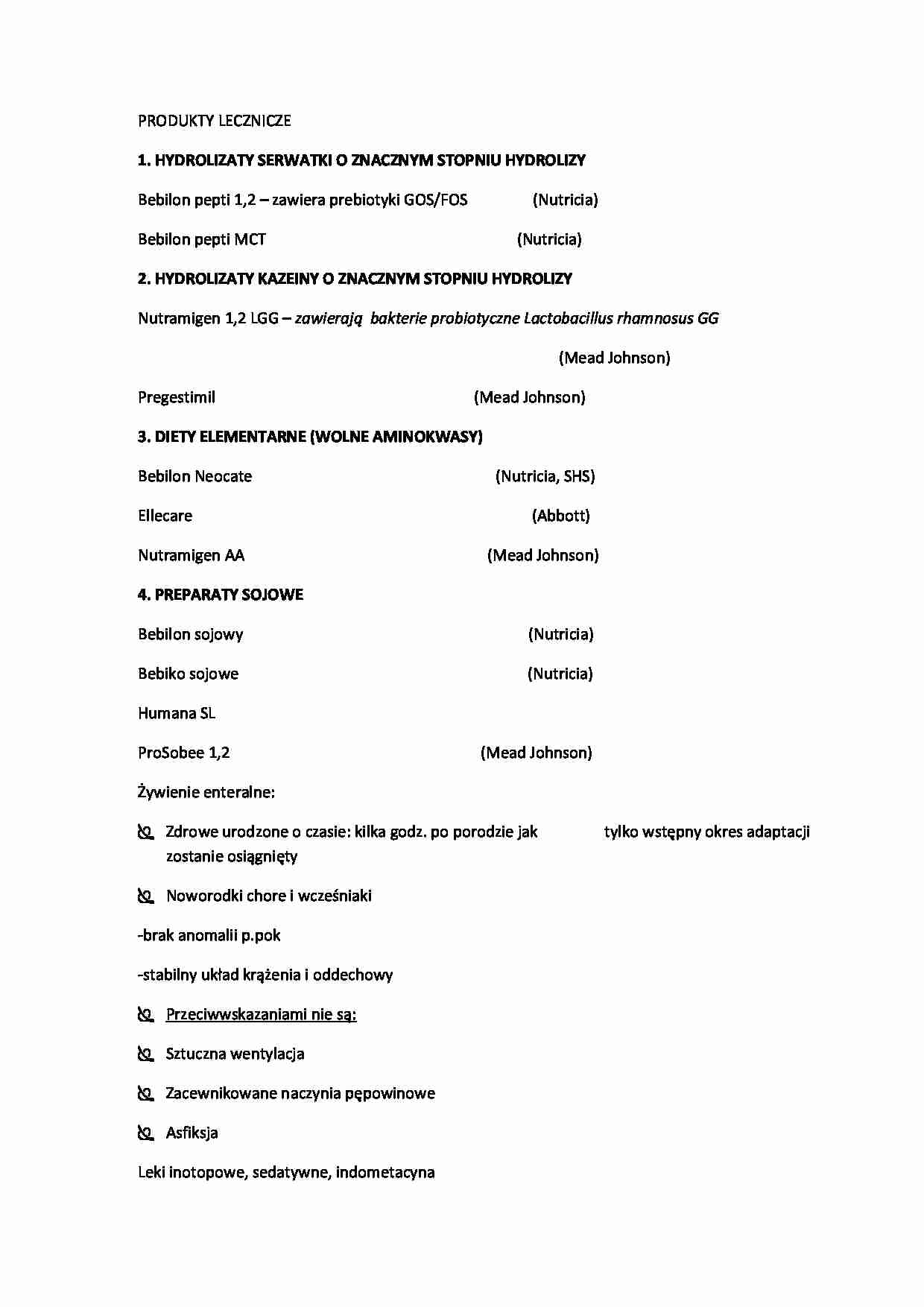 Produkty lecznicze - omówienie - strona 1