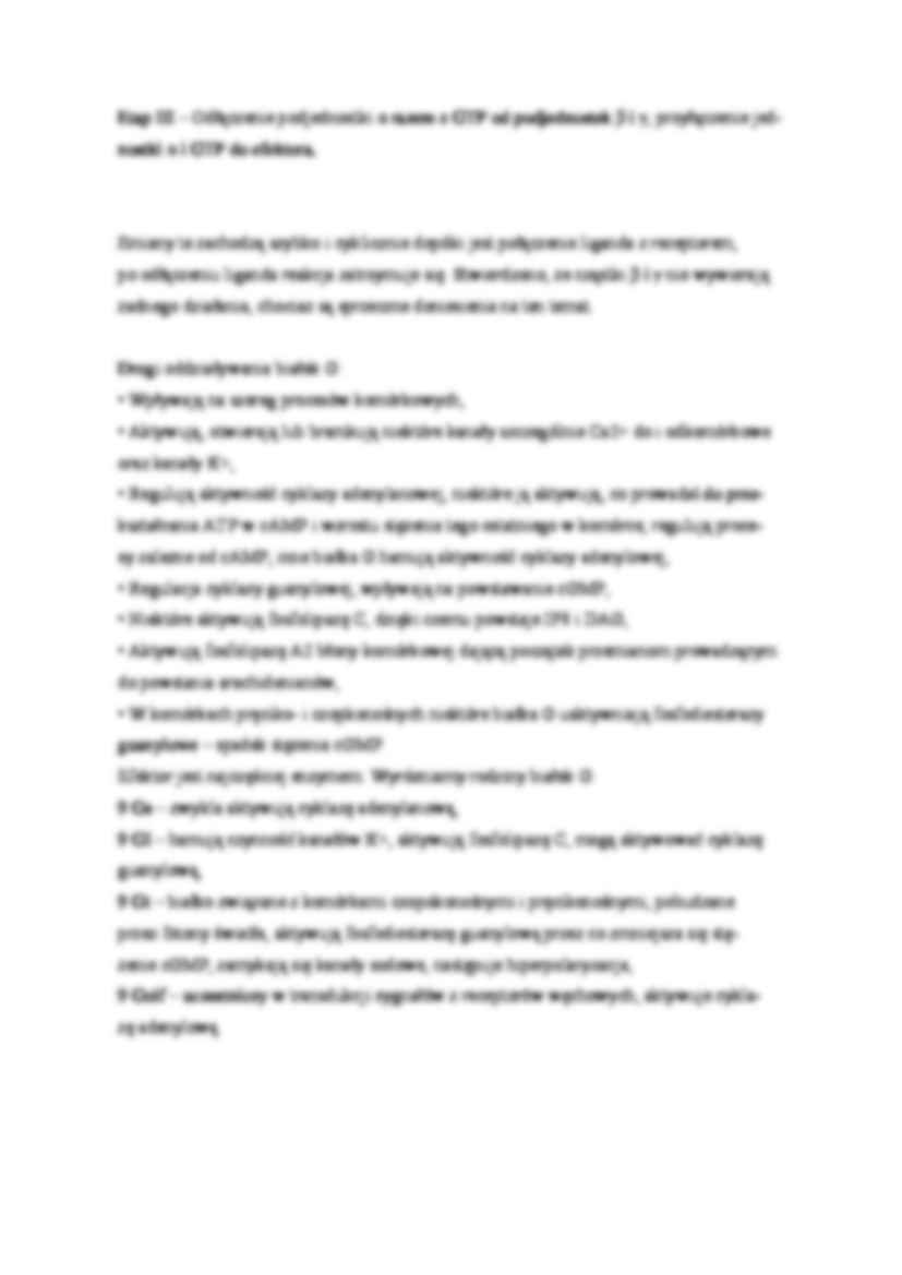 Białka G - omówienie - strona 2