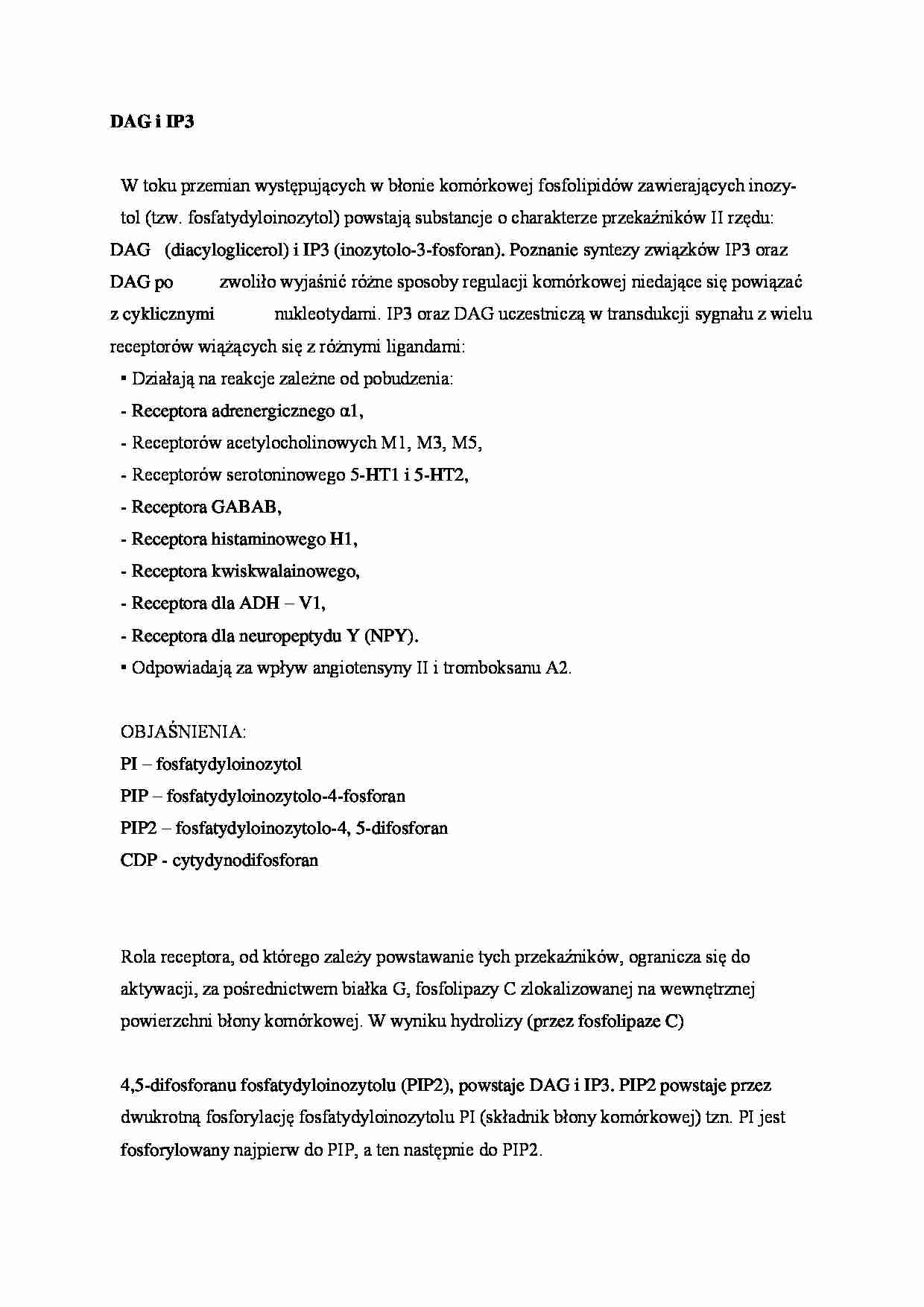 DAG i IP3 - omówienie - strona 1