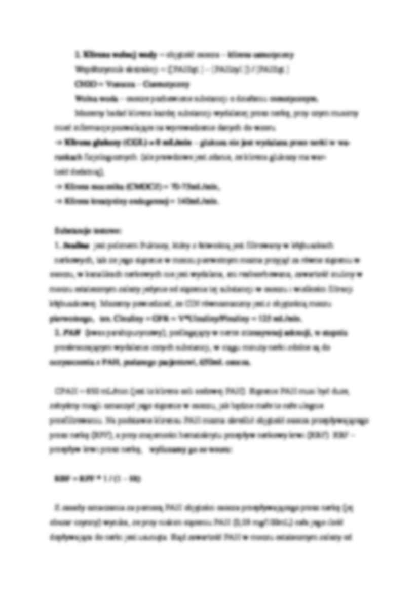 Pojęcia nerkowe - omówienie - strona 2