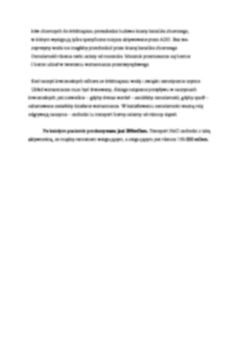 Reabsorpcja wody i zagęszczanie moczu - omówienie - strona 2