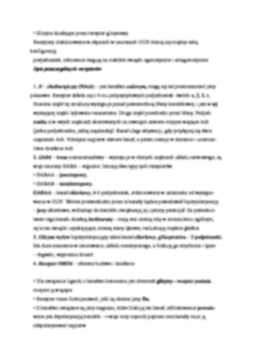 Receptory jonotropowe - omówienie - strona 2