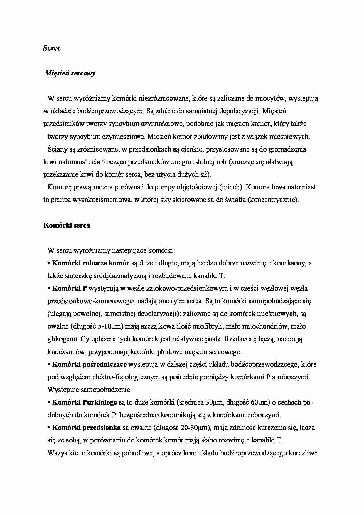 Serce - omówienie - strona 1