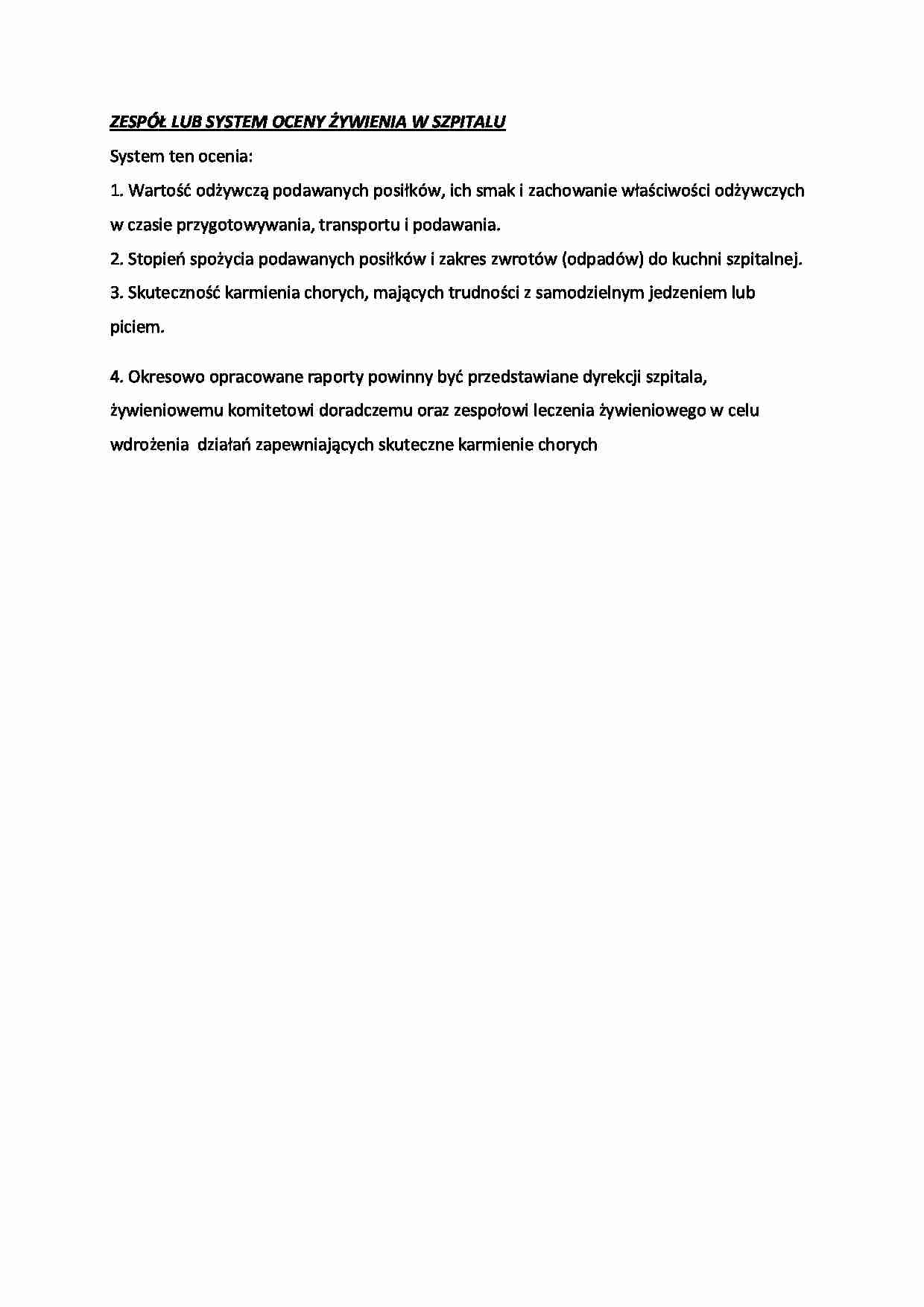 System oceniania żywności - omówienie - strona 1