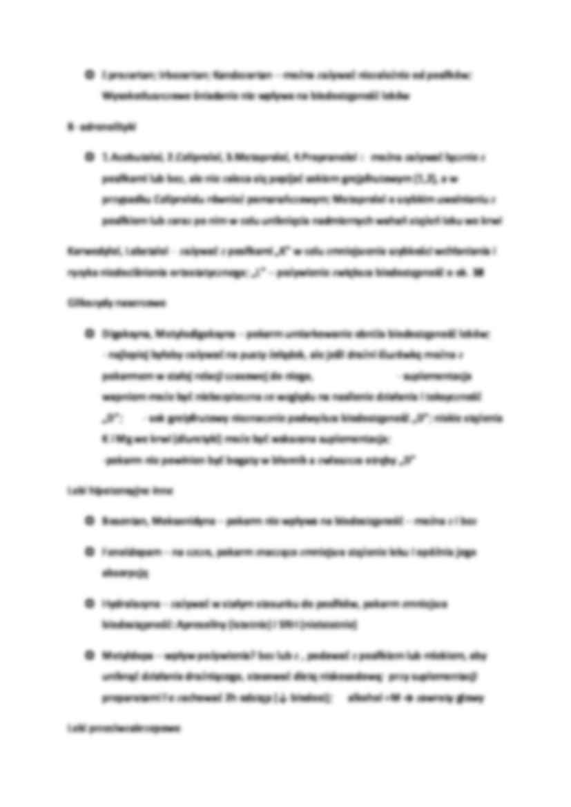 Wpływ żywności na wchłanianie leków - omówienie - strona 2