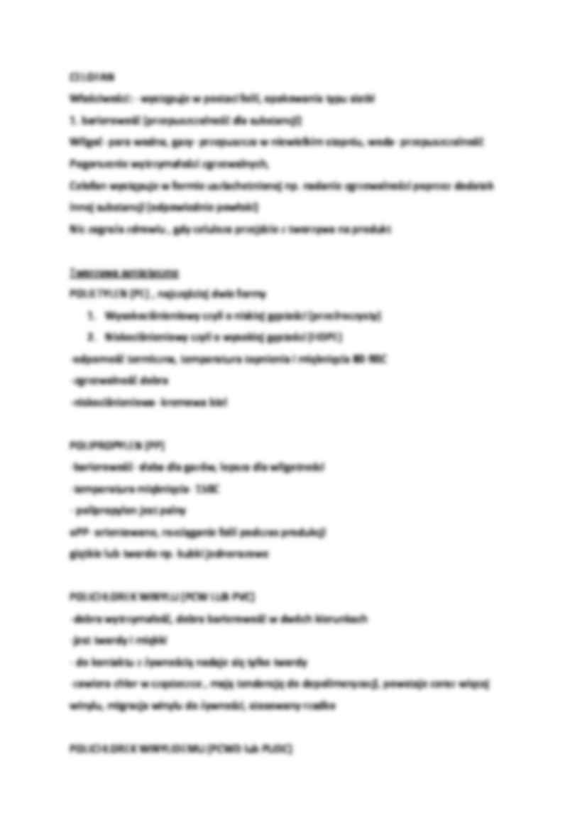 Tworzywa sztuczne - omówienie - strona 2