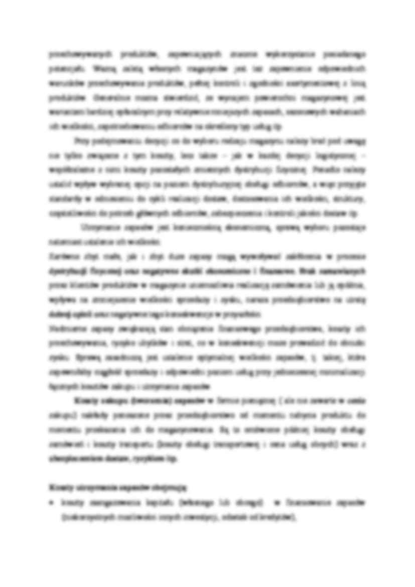 Koszty dystrybucji - omówienie - strona 3