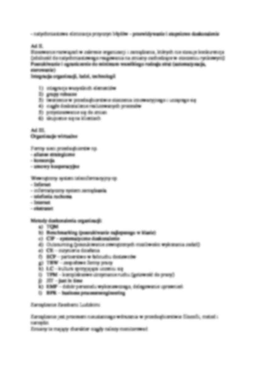 Planowanie, organizowanie - omówienie - strona 2