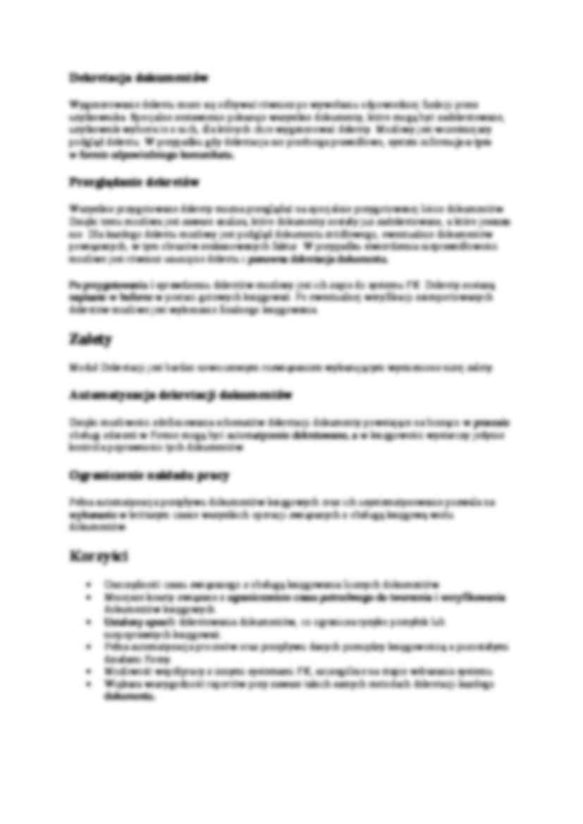 Rachunkowość - omówienie - System ISOF - strona 2