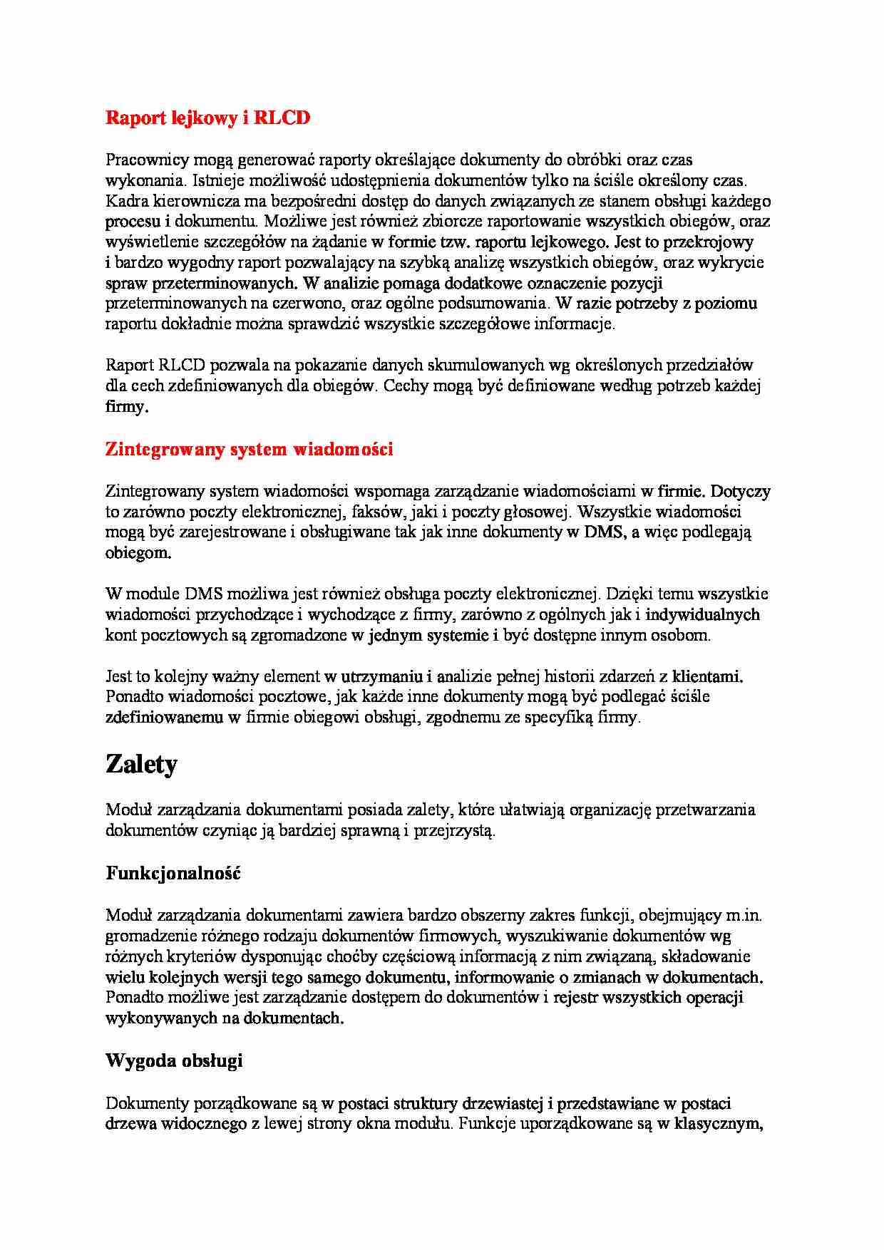 Raport lejkowy - omówienie - strona 1