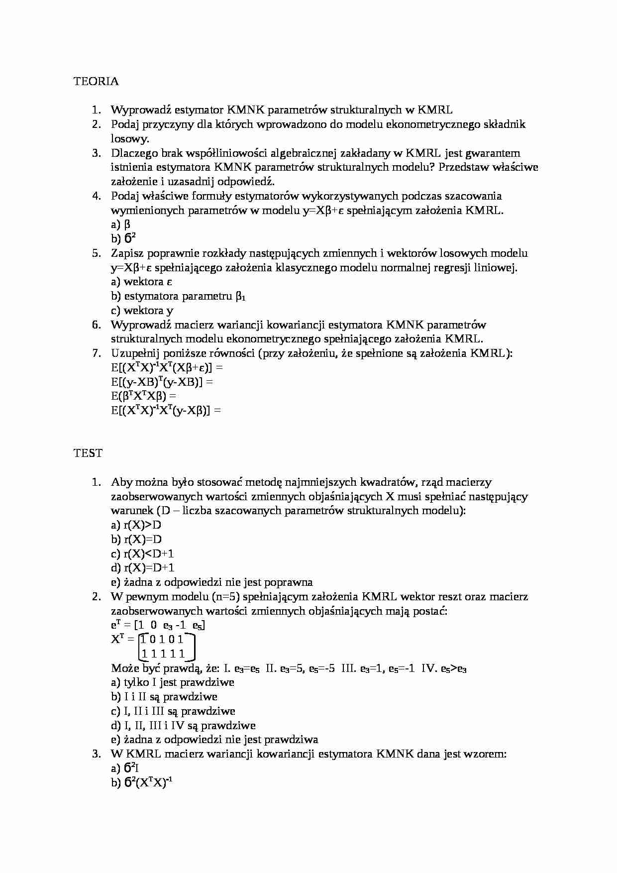 Pierwsze kolokwium - Estymator - strona 1