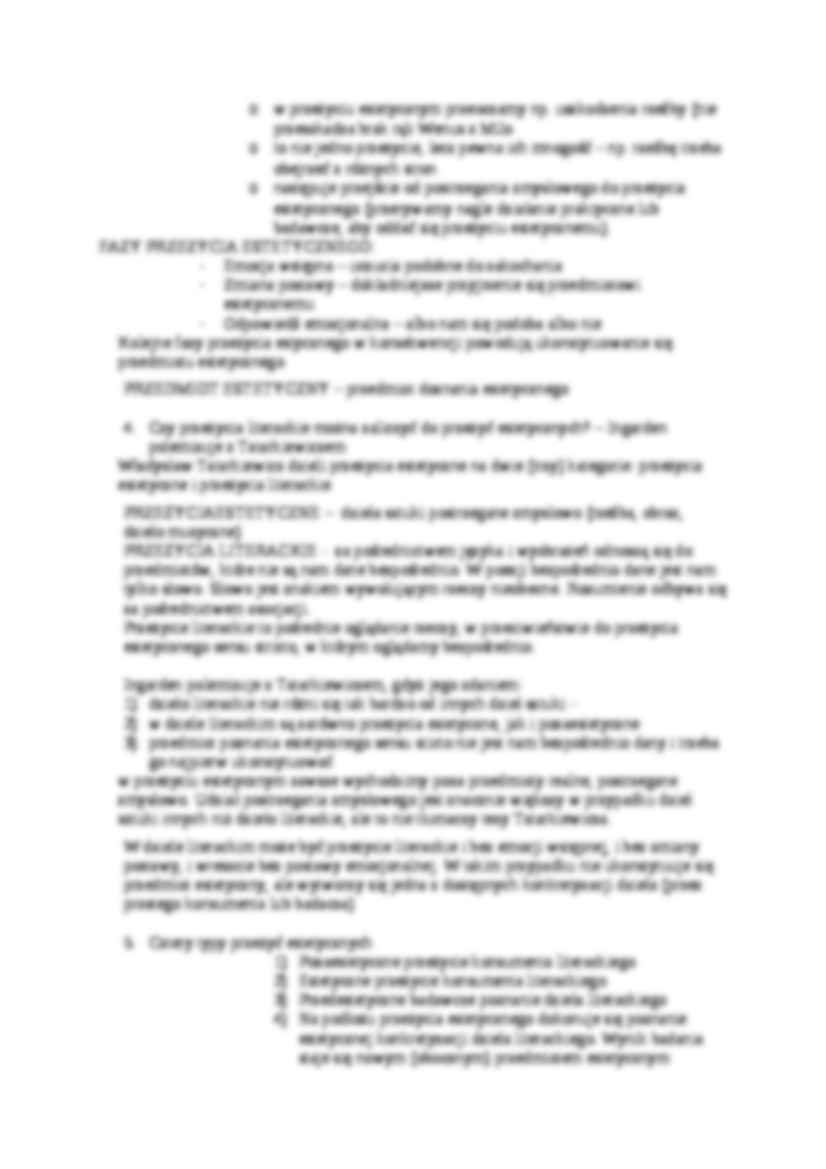 O poznawaniu dzieła literackiego - wykład - strona 2