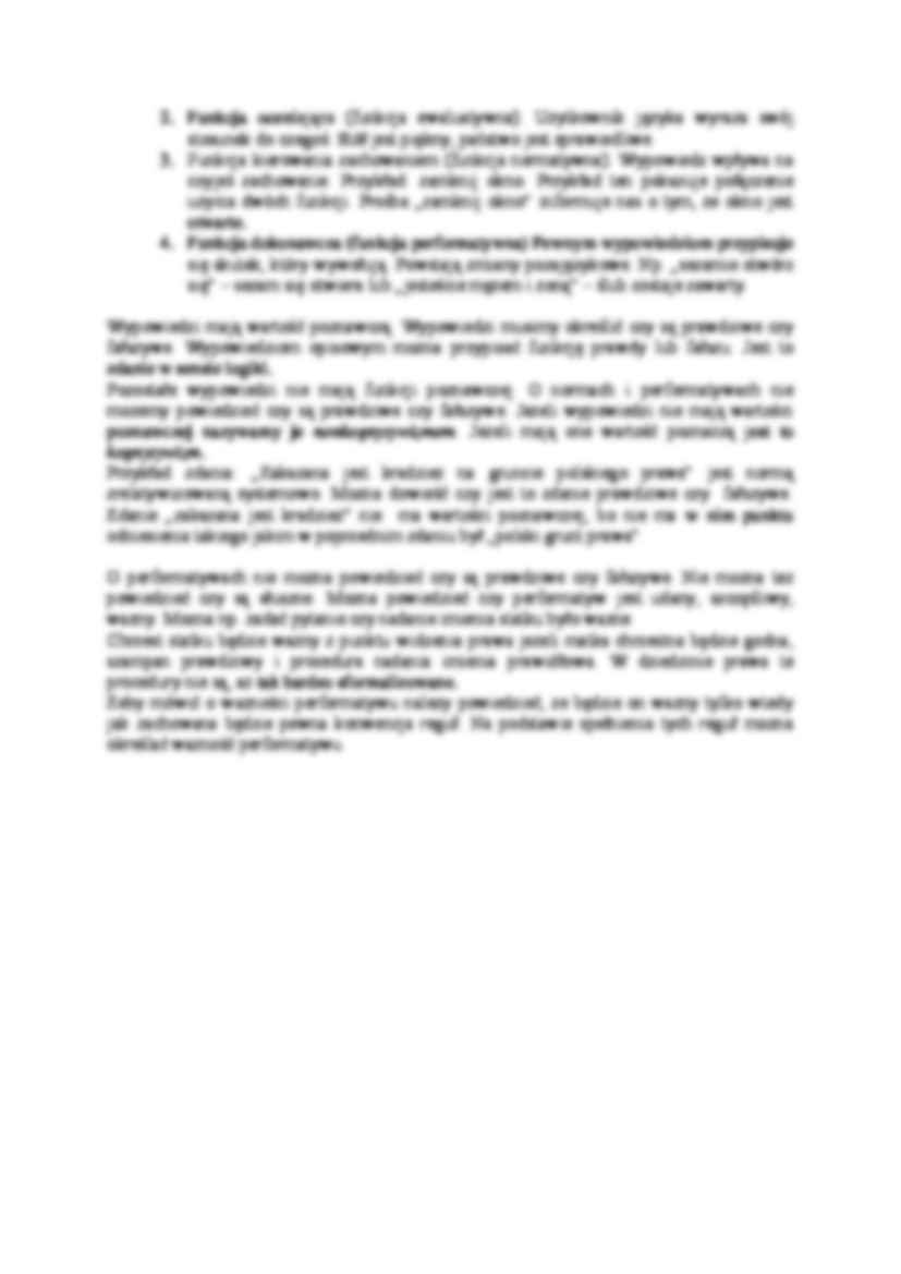 Język naturalny i sztuczny - wykład - strona 2