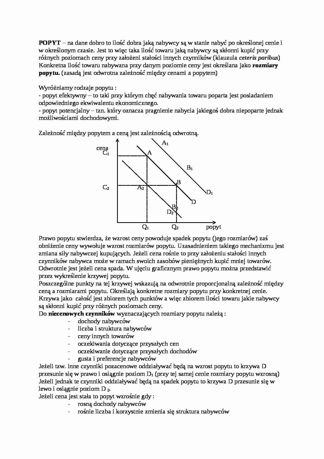 Popyt - wykład - strona 1