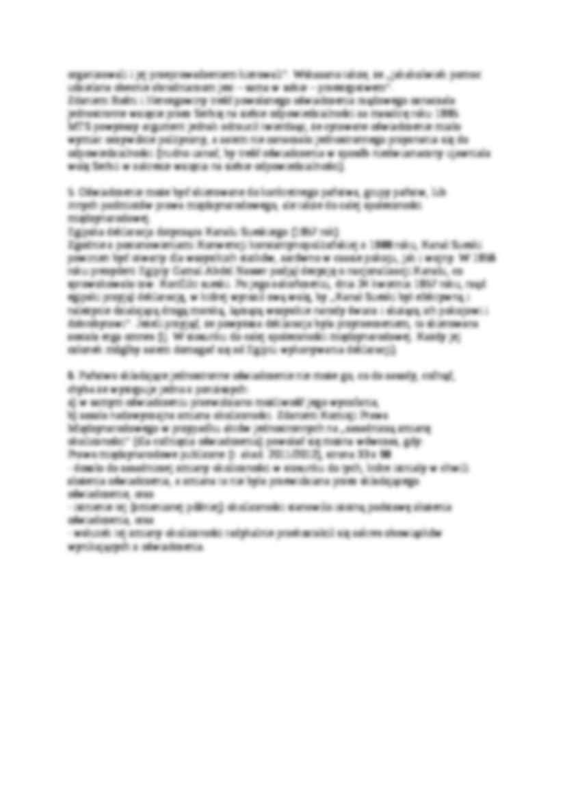 Warunki skuteczności aktów jednostronnych - wykład - strona 3