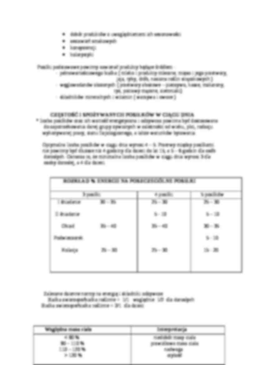 Wykład - Badania sposobu żywienia i stanu odżywiania - strona 2