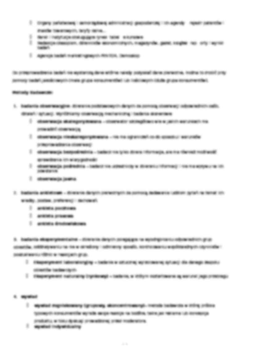 Badania marketingowe - pojęcie - strona 2