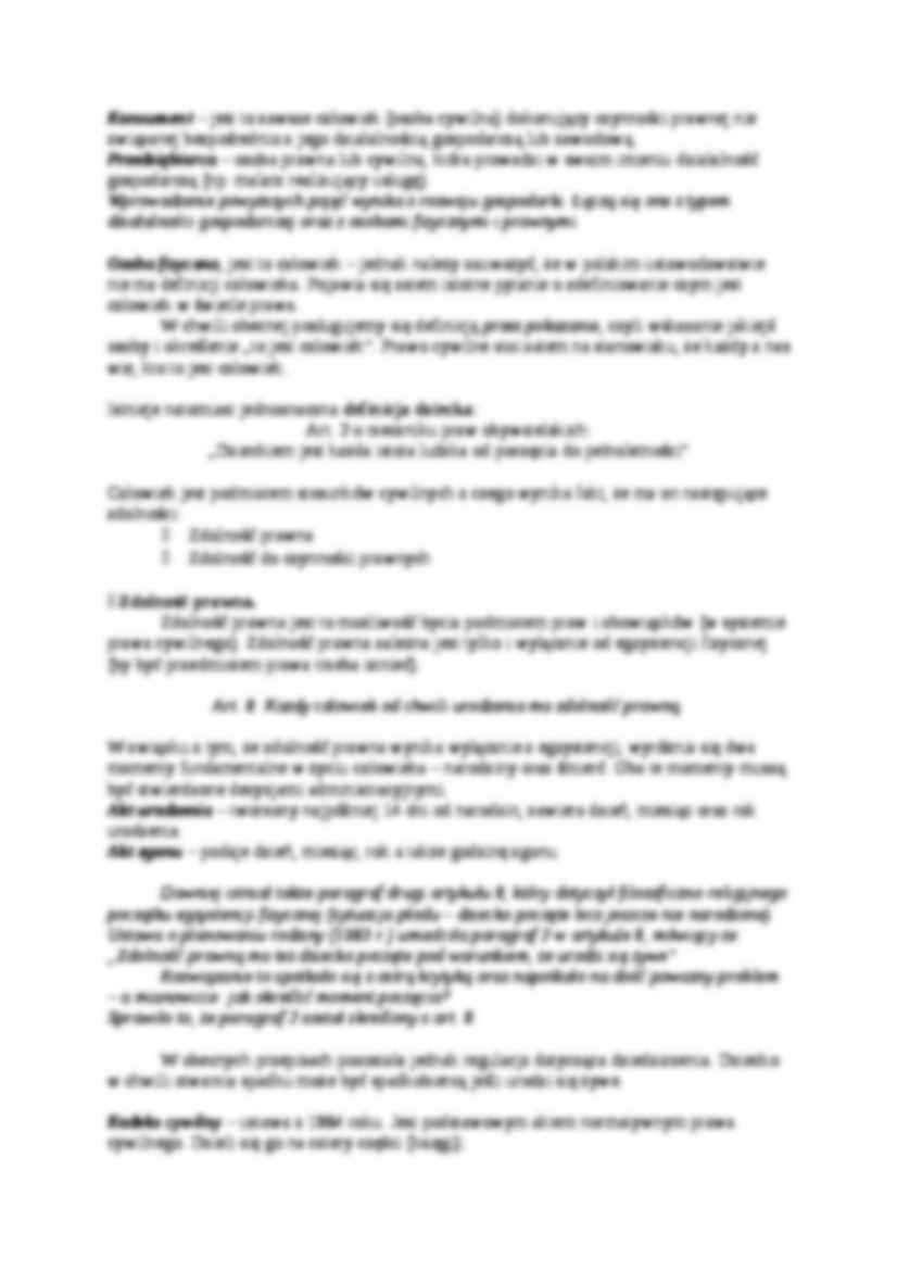 Czynności prawne - Prawo cywilne - strona 2