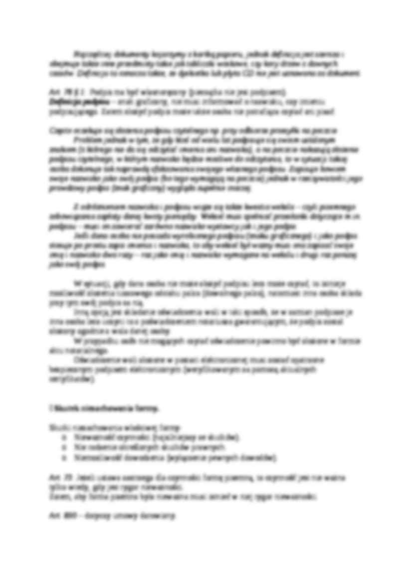 Przesłanki ważności czynności prawnych - strona 2