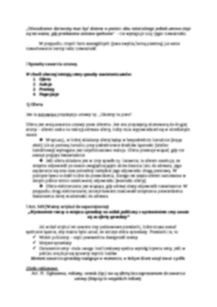 Przesłanki ważności czynności prawnych - strona 3