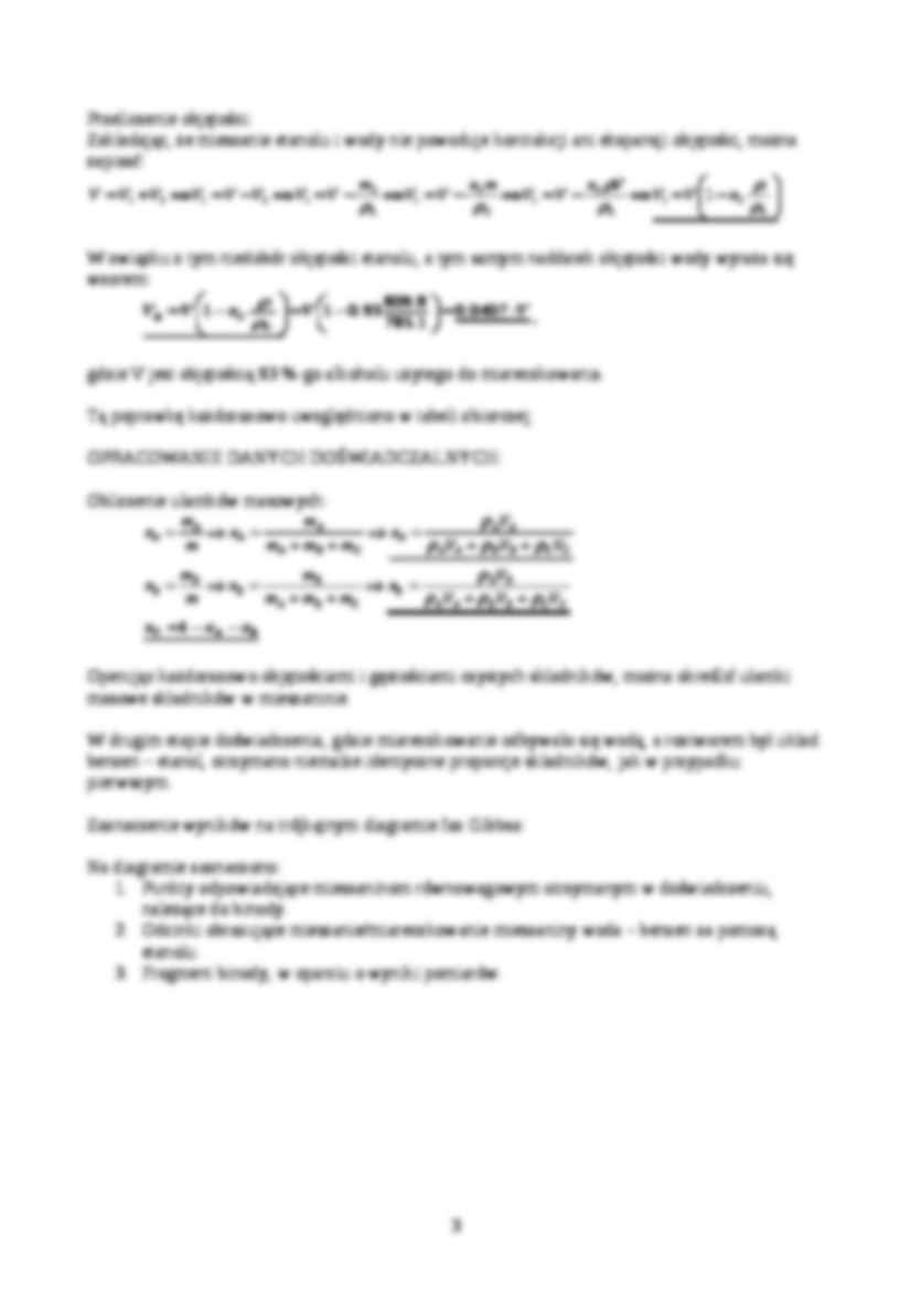 równowagi w układzie trójskładnikowym - ćwiczenie - strona 3