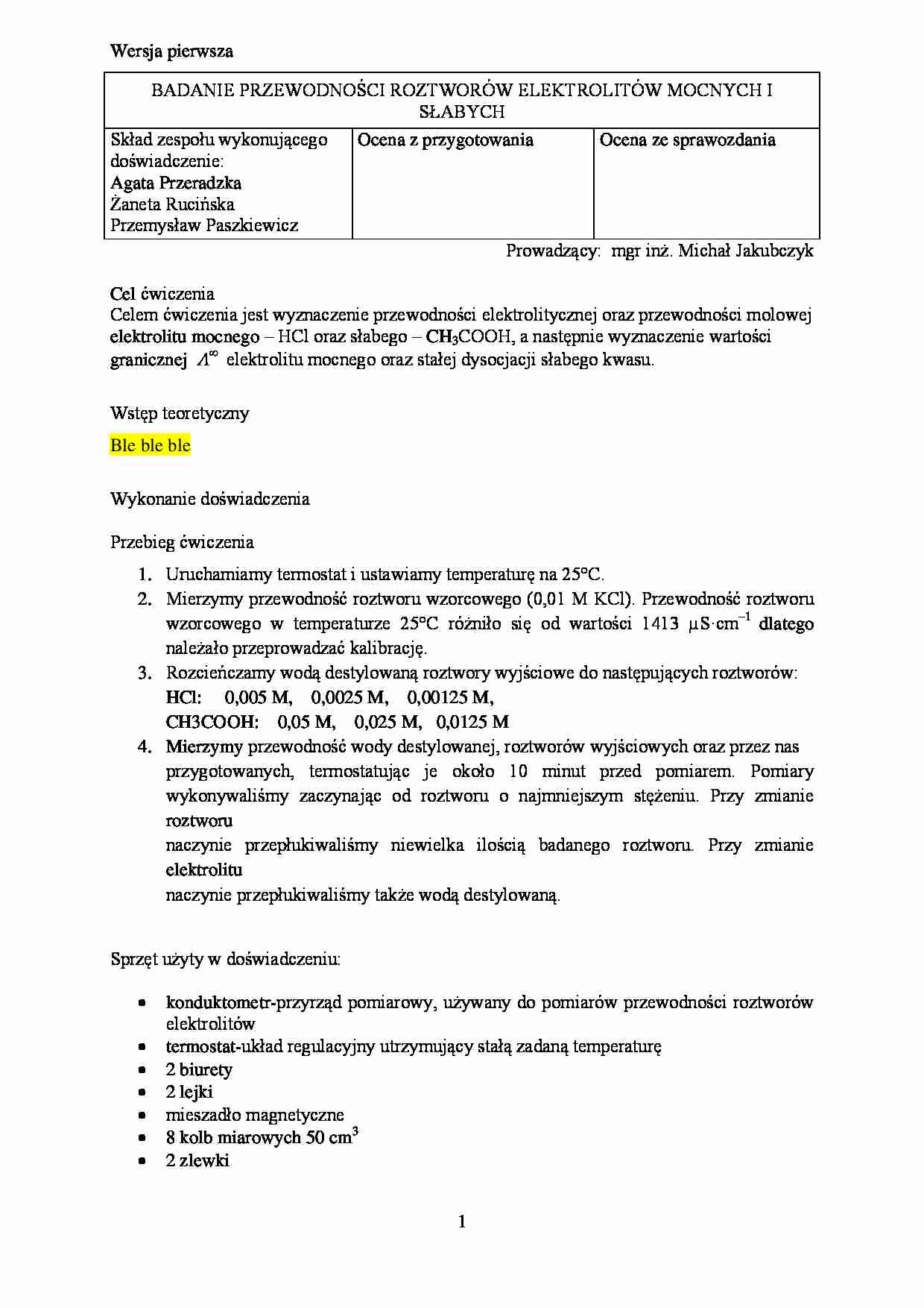 przewodność v1.5 - omówienie - strona 1