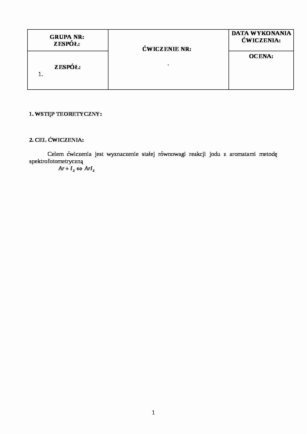 spektroskopia - omówienie - strona 1