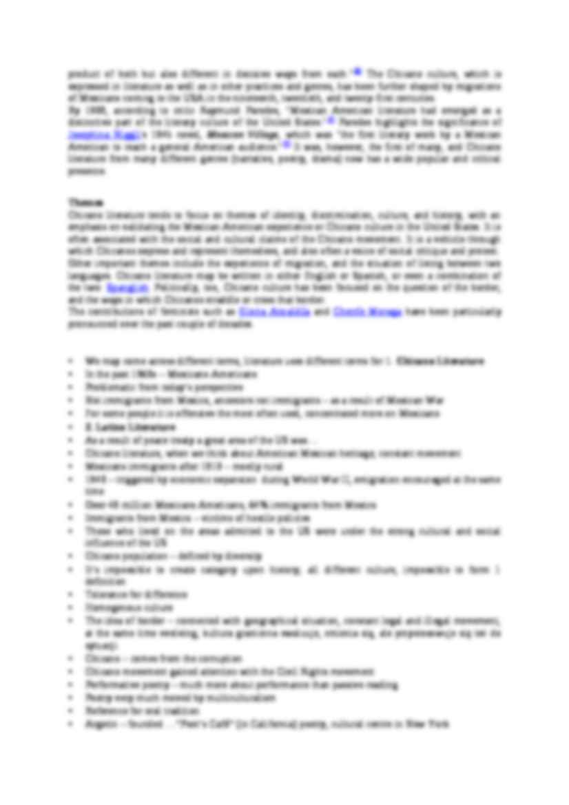 Chicano Literature-opracowanie - strona 2