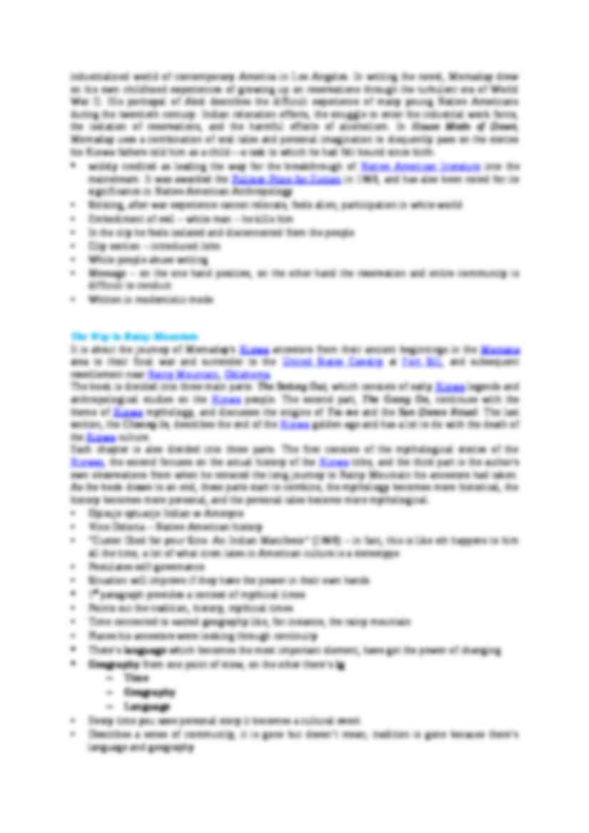 Native American Literature-opracowanie - strona 2