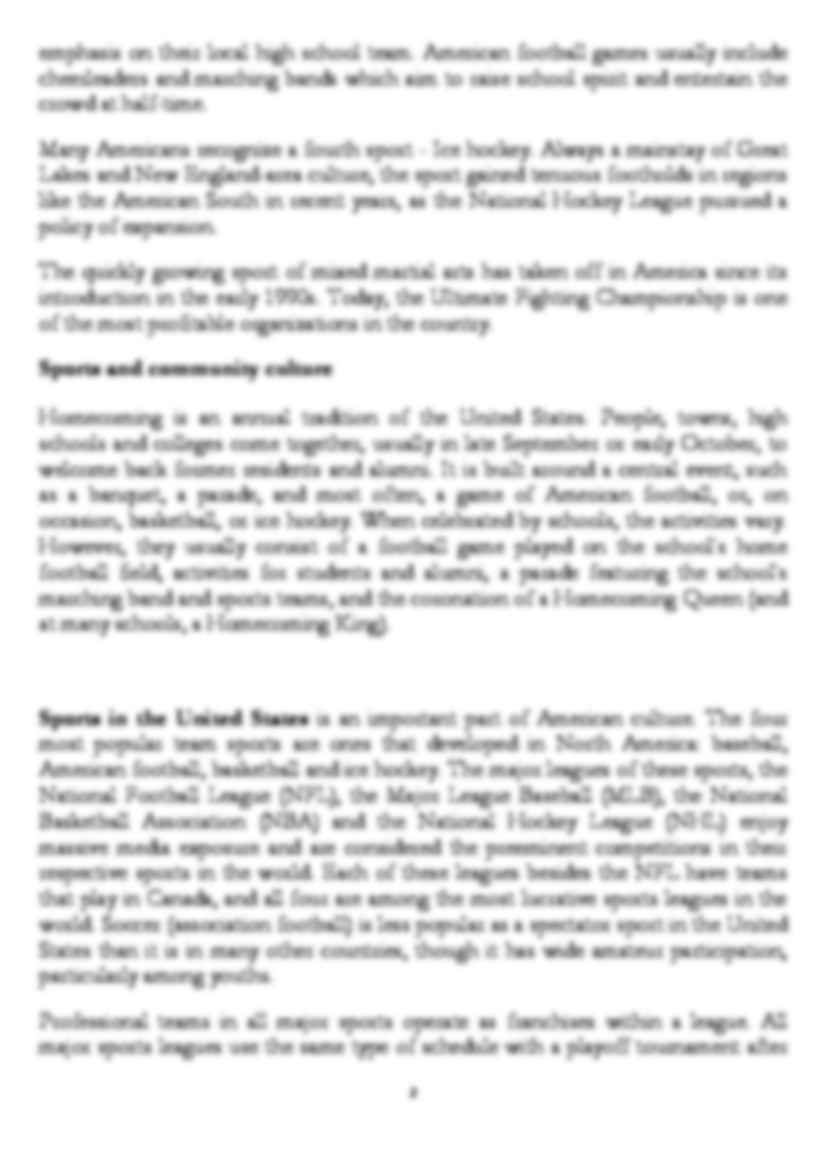 Culture of the United States-opracowanie - strona 2