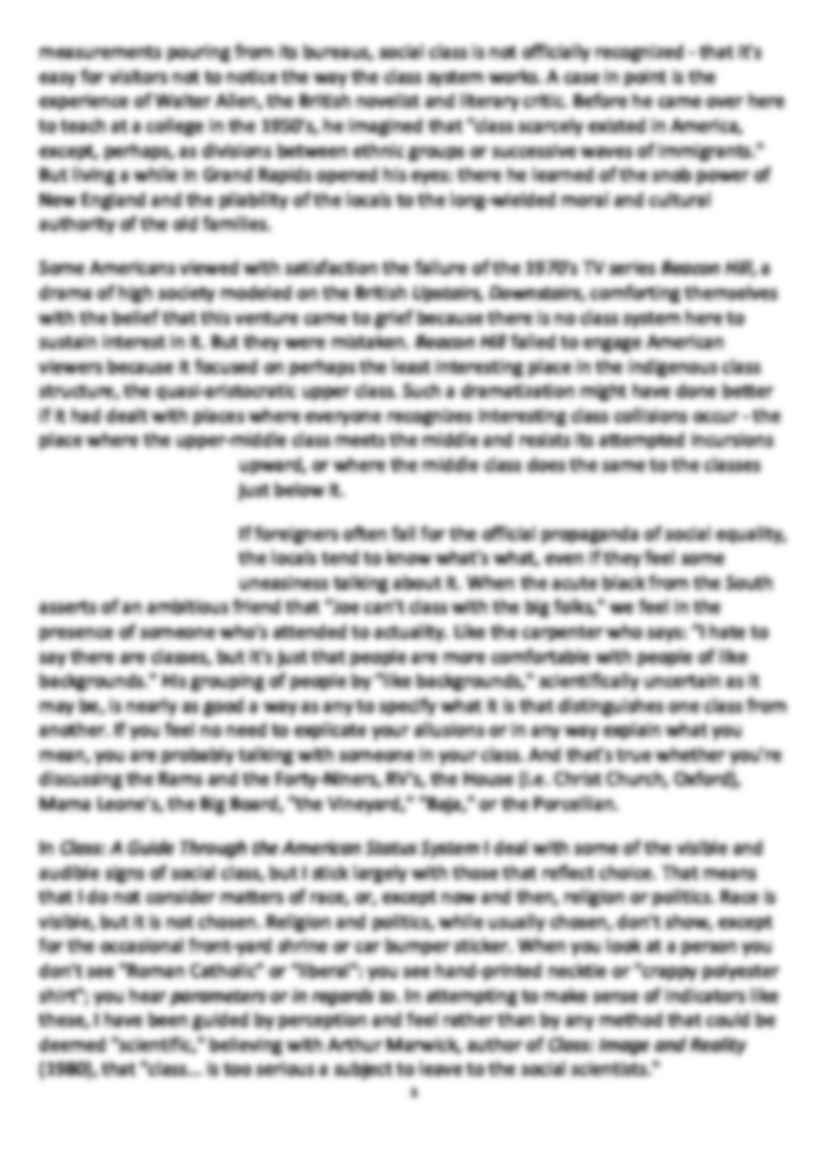 Social class in the United States-opracowanie - strona 3