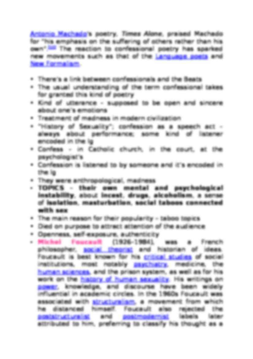 Confessional poetry-opracowanie - strona 2