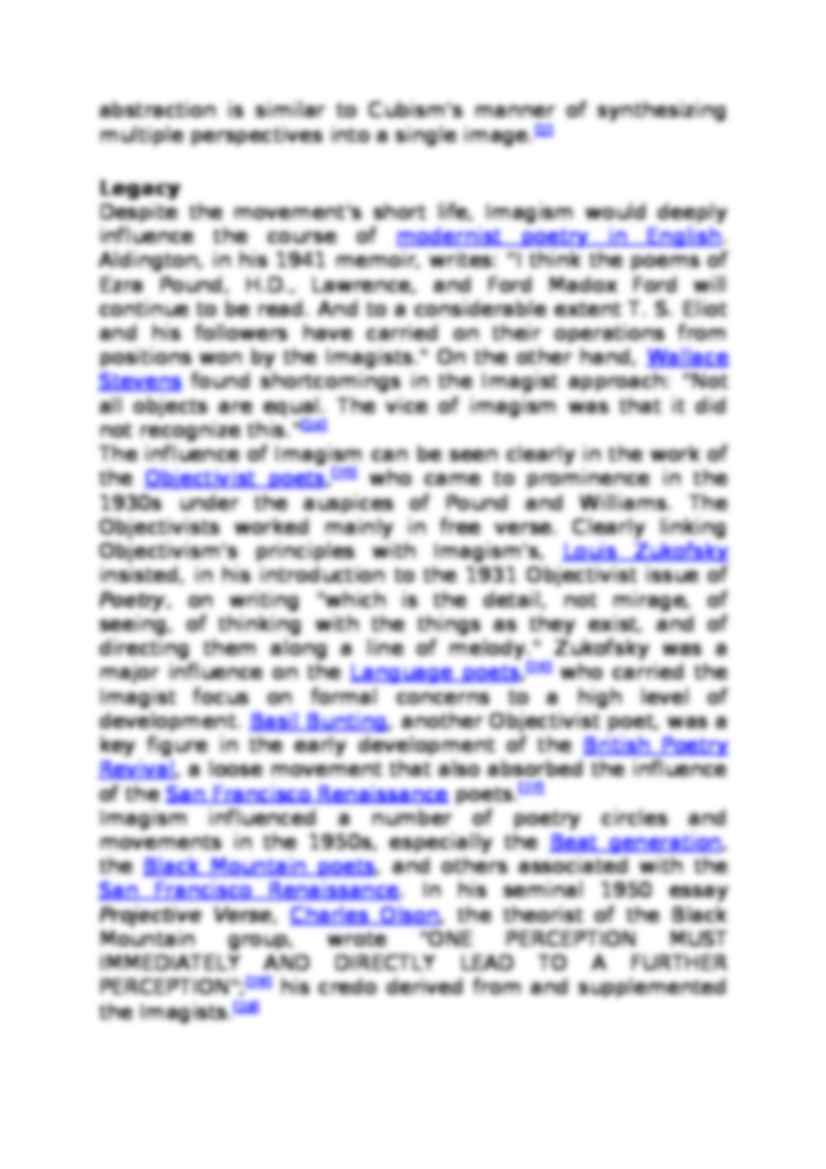 Imagism-opracowanie - Amy Lowell  - strona 3