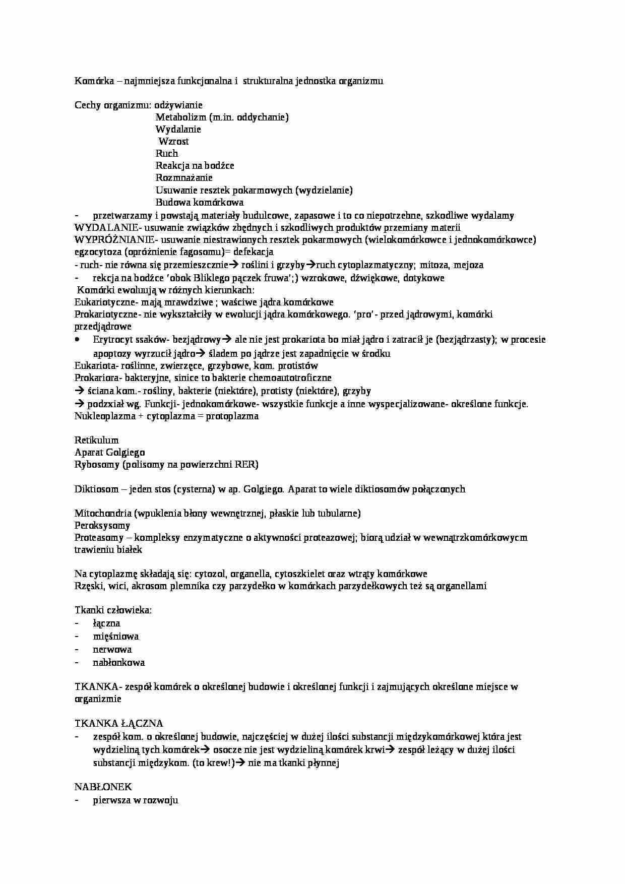 Komórka-opracowanie - strona 1