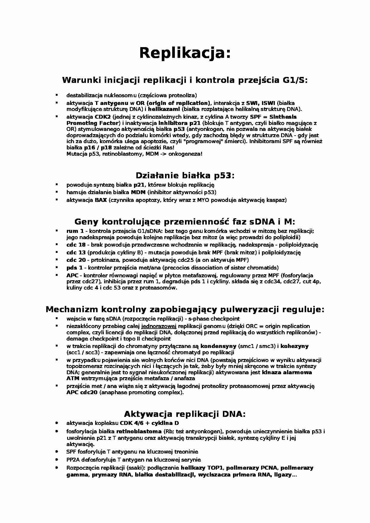 Replikacja-opracowanie - strona 1
