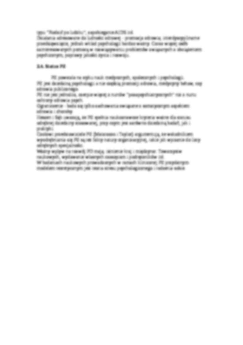 Elementy psychologii zdrowia-Heszen-Sęk - strona 3