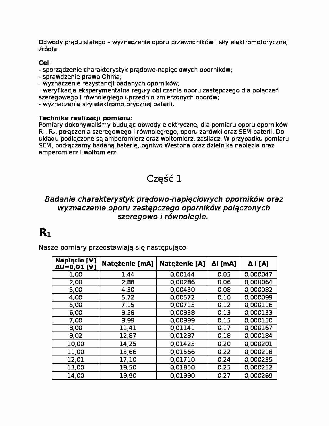 Odwody prądu stałego-opracowanie - strona 1