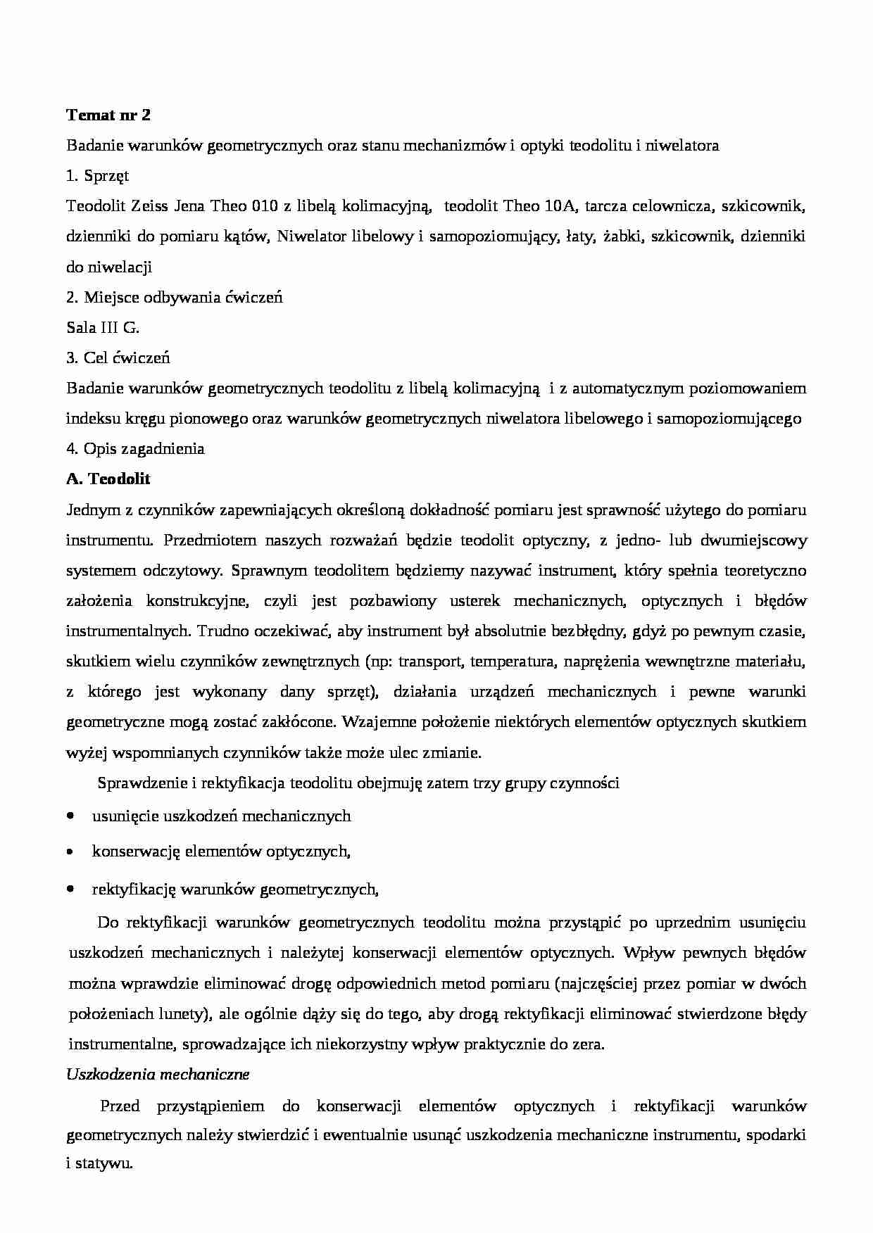 Teodolit-opracowanie - strona 1