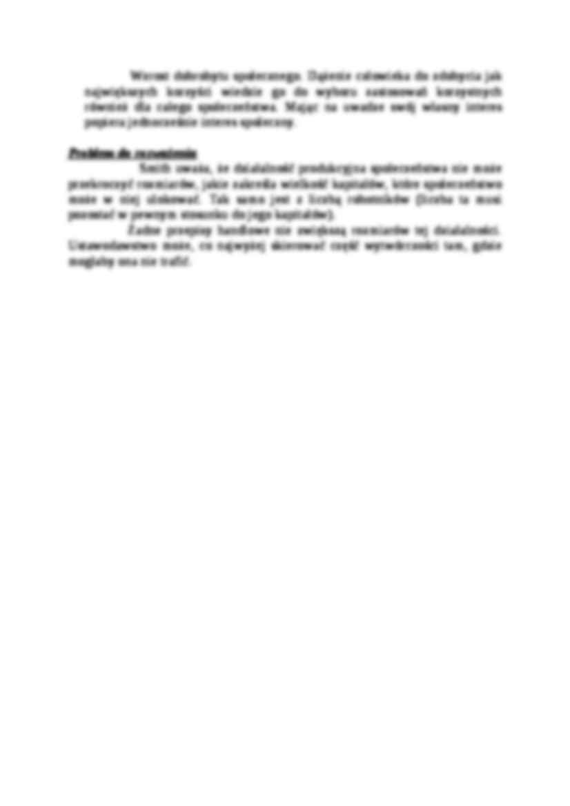 Adam Smith-opracowanie - strona 3